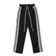 HELIPORT apron tide brand black and white striped straight breasted pants high street trousers loose men and women face hip-hop HELIPORT apron tide brand black and white striped straight breasted pants high street trousers loose men and women face hip-hop