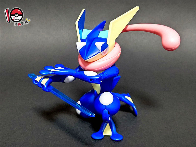 现货正版万代bandai宝可梦甲贺忍蛙大号可动手办潮玩盲盒