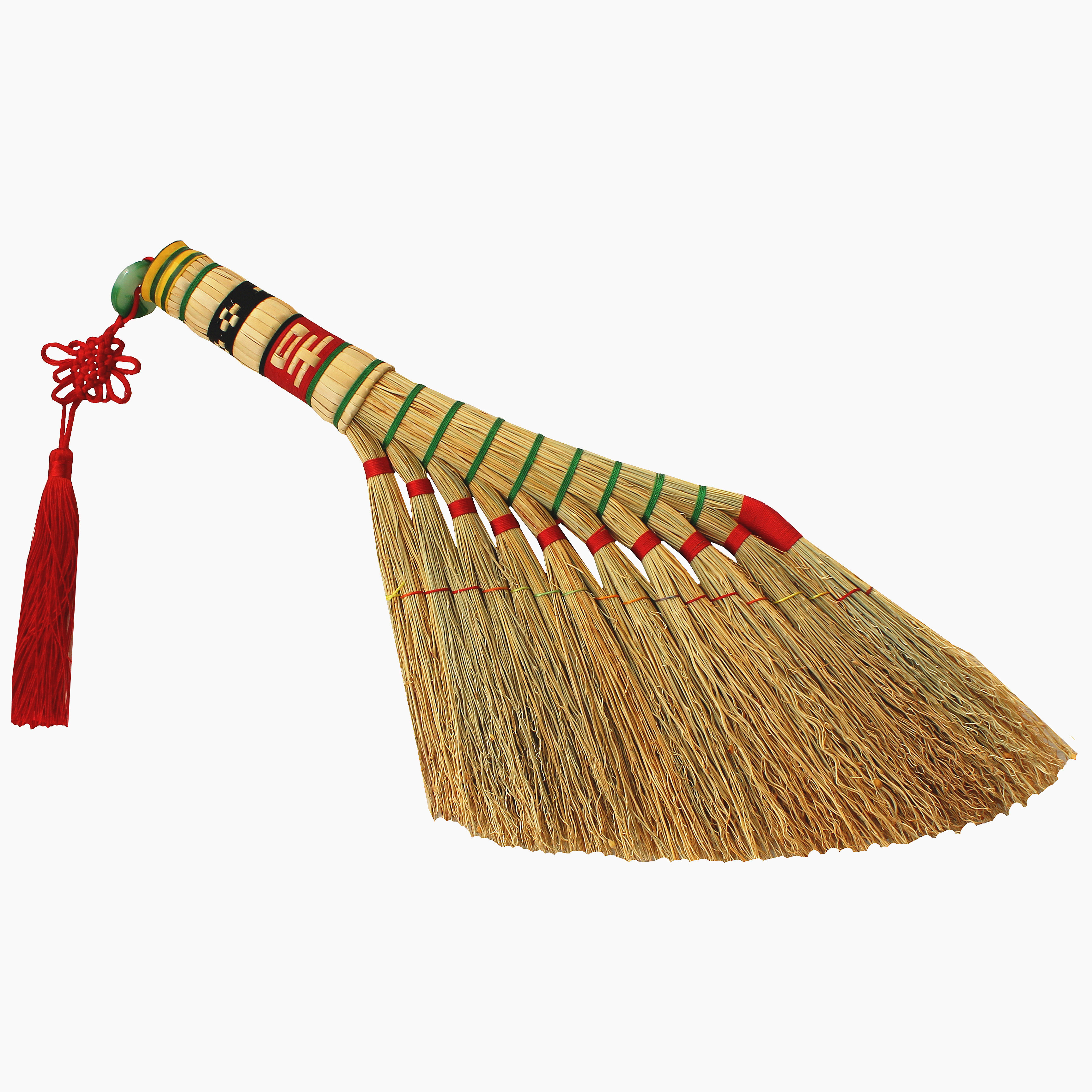 精编高粱糜子扫床神器扫把吉祥辟邪扫帚车用桌面笤帚防静电老款式