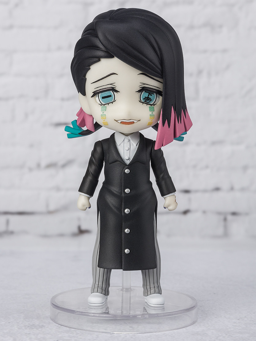 万代figuartsmini鬼灭之刃无限列车魇梦下弦手办手办