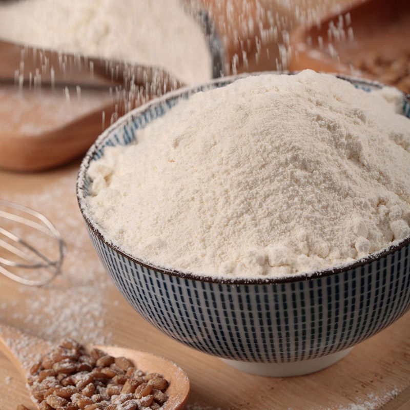 有机小麦麦高筋粉巴盟联丰内蒙古绿色石磨面粉面粉