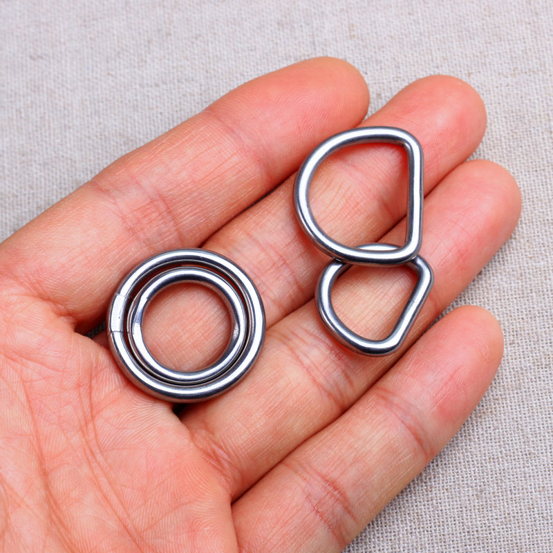 精抛闭口挂环形扣字扣形环封闭型环钢环无缝挂扣