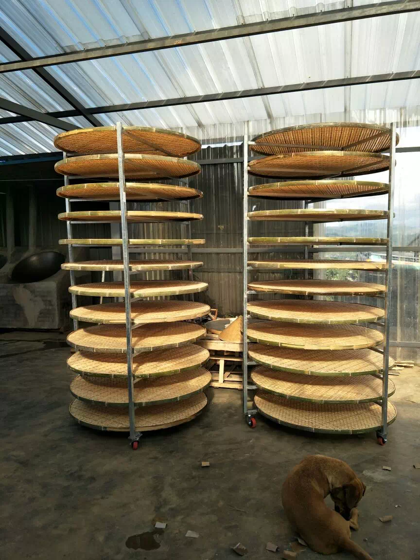 茶叶凉青架晾晒晒架摊青晾青架制茶用具簸箕架竹竹编