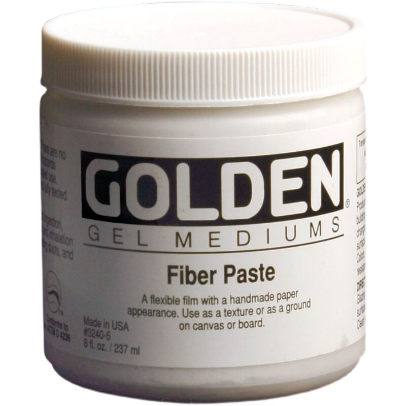 美国进口golden高登3240纤维纹理塑形膏丙烯塑型膏fiberpaste