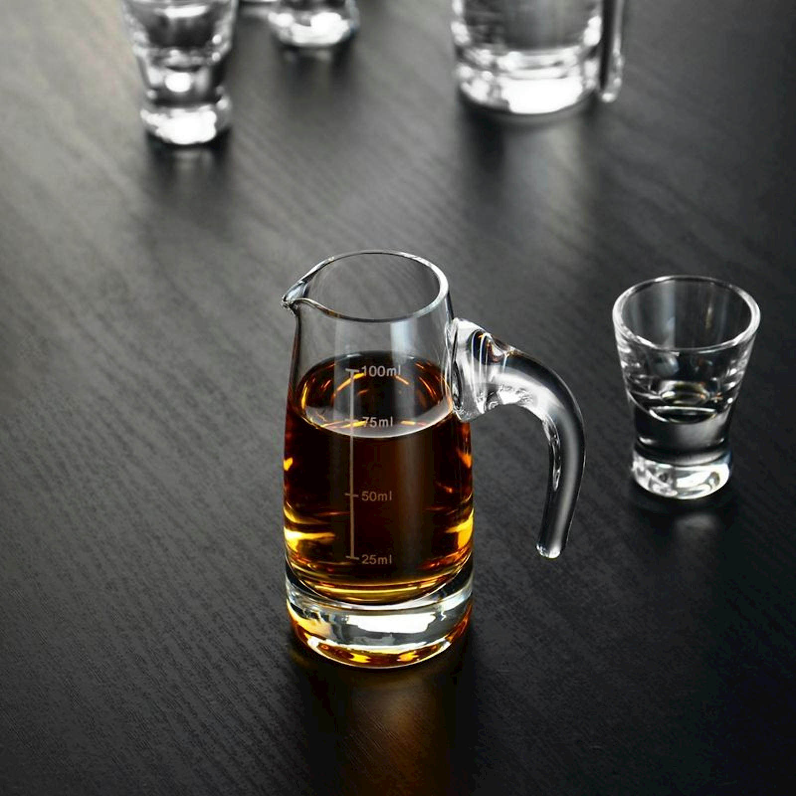 手工水晶白酒酒器套装饭店家用2两毫升公杯家用酒壶