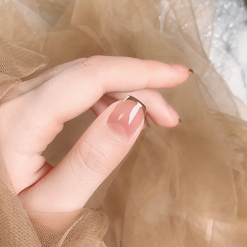 tomoka美甲小红网红果冻肉桂色甲油胶2022年新款甲油胶
