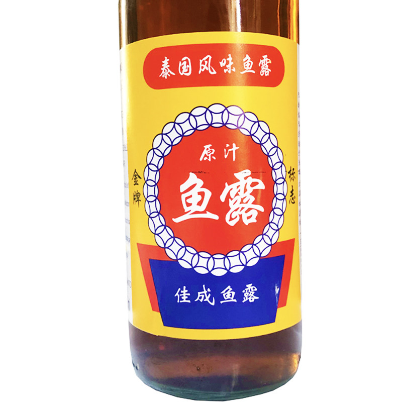 佳成成鱼潮汕特产620ml泰国风味蒸鱼炒菜调味汁鱼露