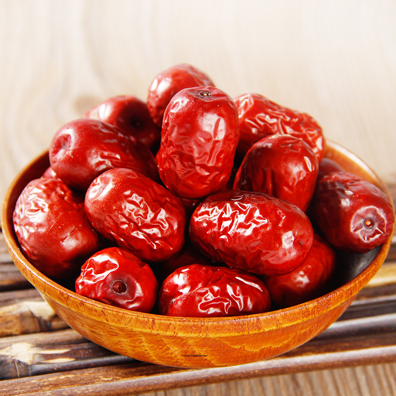 城澎新疆若羌小灰枣红红枣一级楼兰500g包邮枣类制品