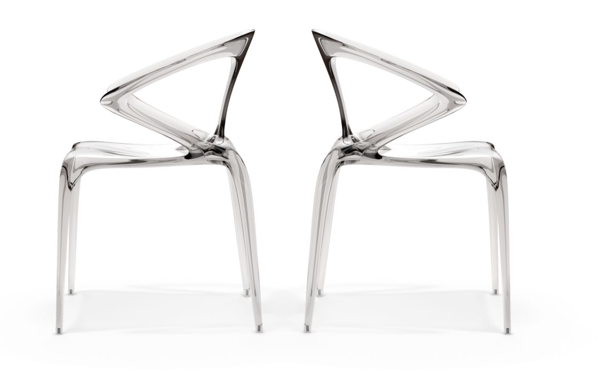 正品原装罗奇堡奇堡rochebobois餐椅椅子ava树脂塑料餐椅