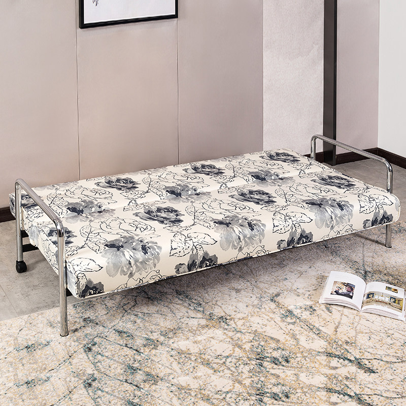 天坛家具折叠沙发床功能两用布艺沙发床简易午休可折叠节省空间