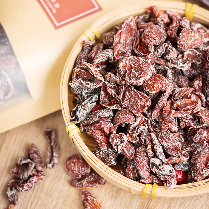 无核话梅肉甘草酸甜九制话梅条杏梅肉袋装怀旧休闲零食蜜饯果脯干