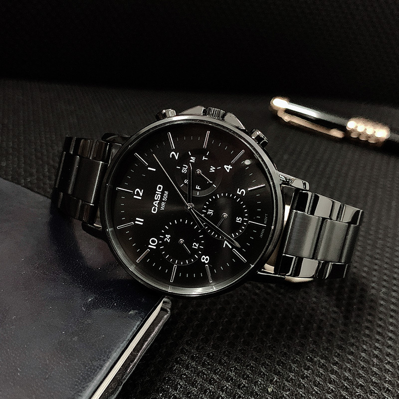 新款正品卡西欧手表男黑暗钢铁之心海神限量独角兽三眼非机械腕表