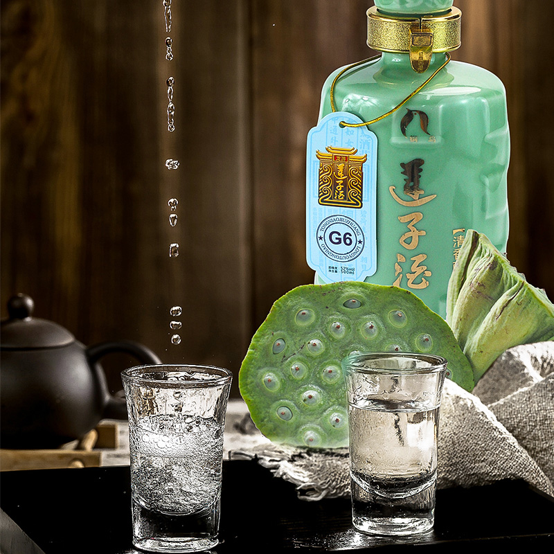 三衢味浙江铜酒业g6莲子500ml3年窖藏莲子