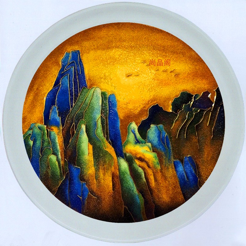 景泰蓝非遗制作初学者摆件风水招财掐丝包招财材料景泰蓝