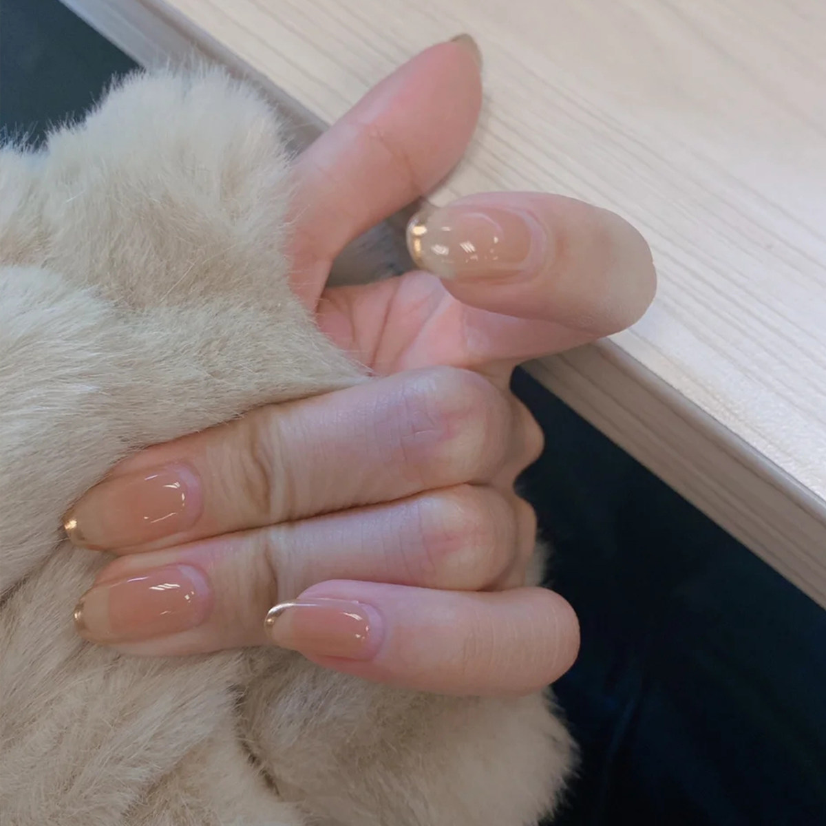 小红书玉脂奶茶色甲油胶流行裸色指甲油胶2020新色美甲店专用_双氙