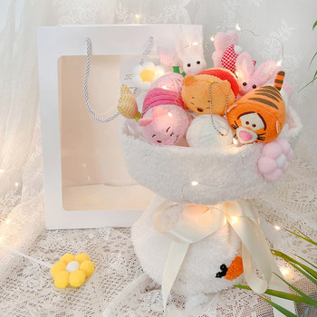 ຕຸກກະຕາ Crayon Shin-chan doll bouquet loopy Ruby ມອບຂອງຂວັນວັນເກີດຂອງແຟນສາວ 520 ຈົບການສຶກສາ