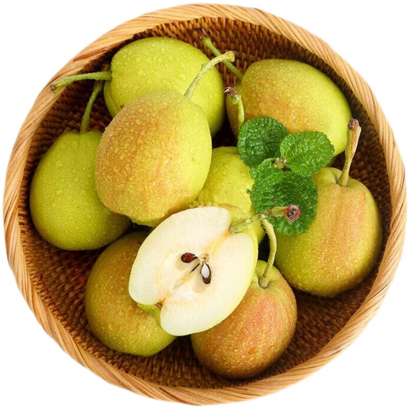 香梨新疆库尔勒新鲜水果当季10斤整箱顺丰脆甜梨