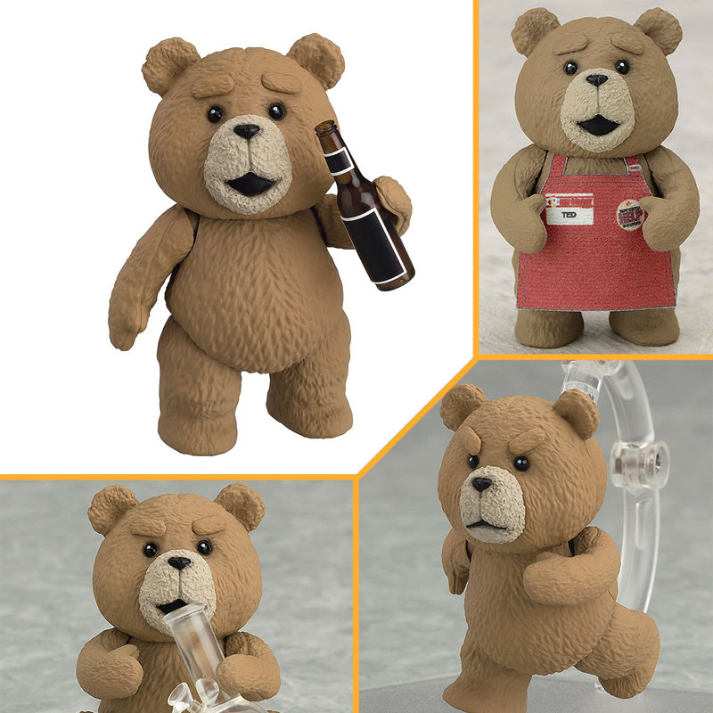 默图maxfactory日版figma可动手办泰迪熊泰迪ted手办