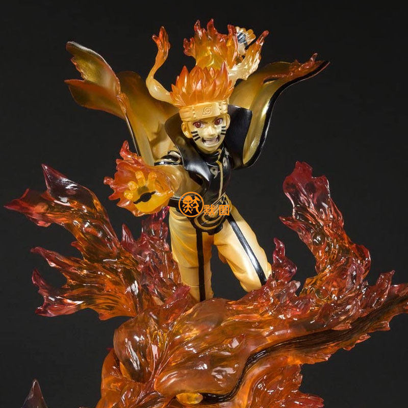 万代九喇嘛九尾鸣人日版漩涡风传疾风naruto火影忍者手办