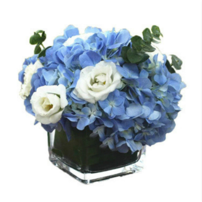 会议桌婚庆台花酒店桌花演讲讲台花宴宴会签到商务用花