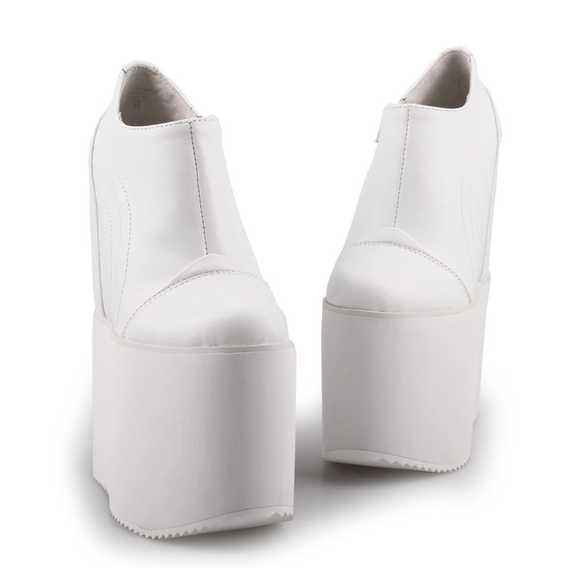 内增高女鞋定制20cm坡跟厚底防水台松糕鞋女恨天高夜店舞台演出鞋