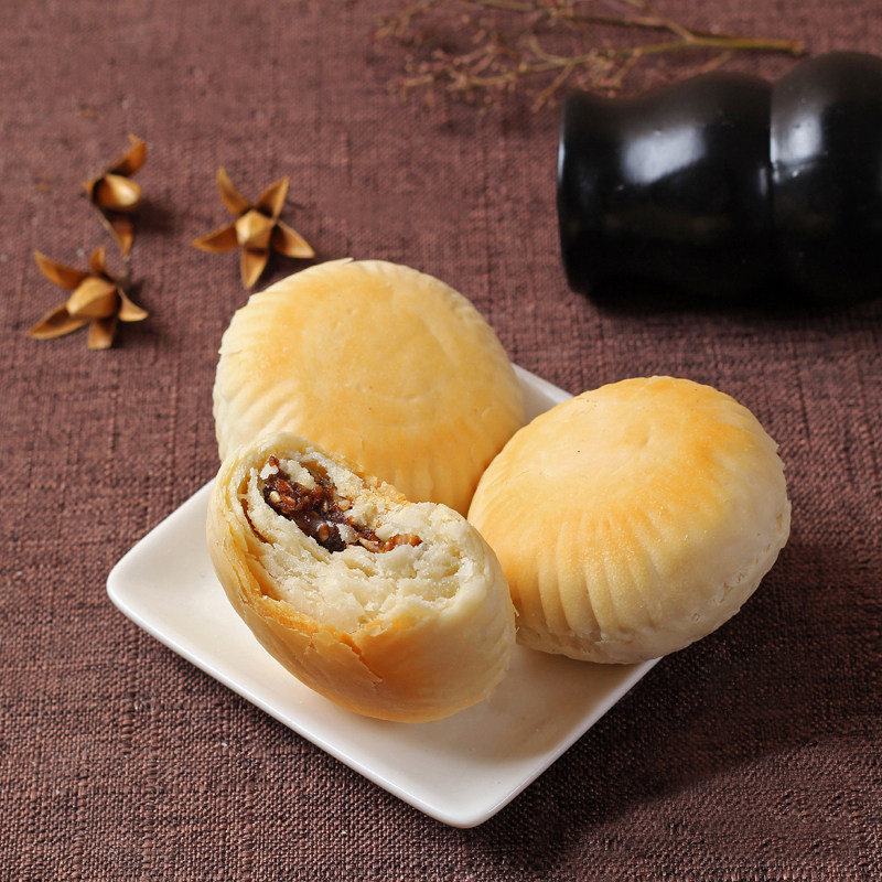 付翔炉馍陕北定边付翔手功炉馍土月饼42克×60粒2.5千克包邮