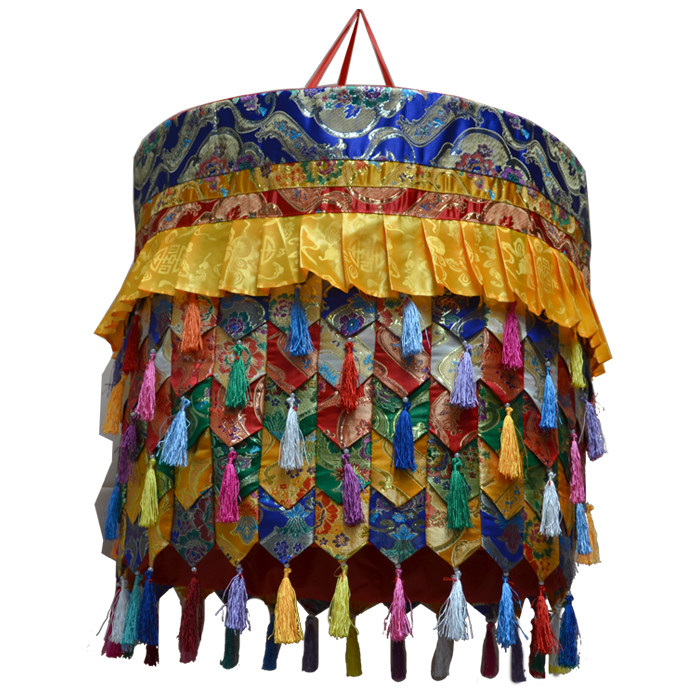 密宗藏传佛教寺院佛堂酒店店铺装饰会用宝伞佛宝幢佛教工艺品