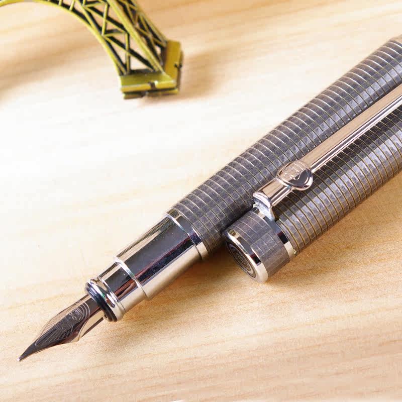 专柜正品 德国公爵duke钢笔格仔三色铱金笔 签字笔 练字笔 d19 - 非凡