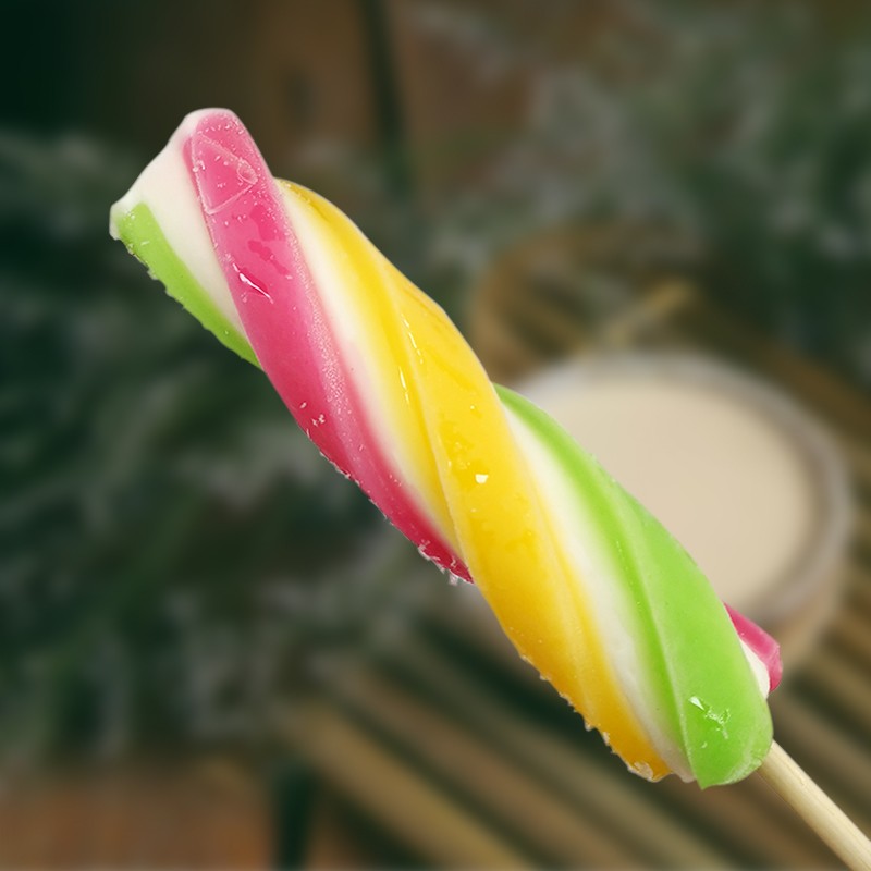 5支天冰聪明转转彩虹水果口味雪糕网红冰棍冰激凌冰淇淋