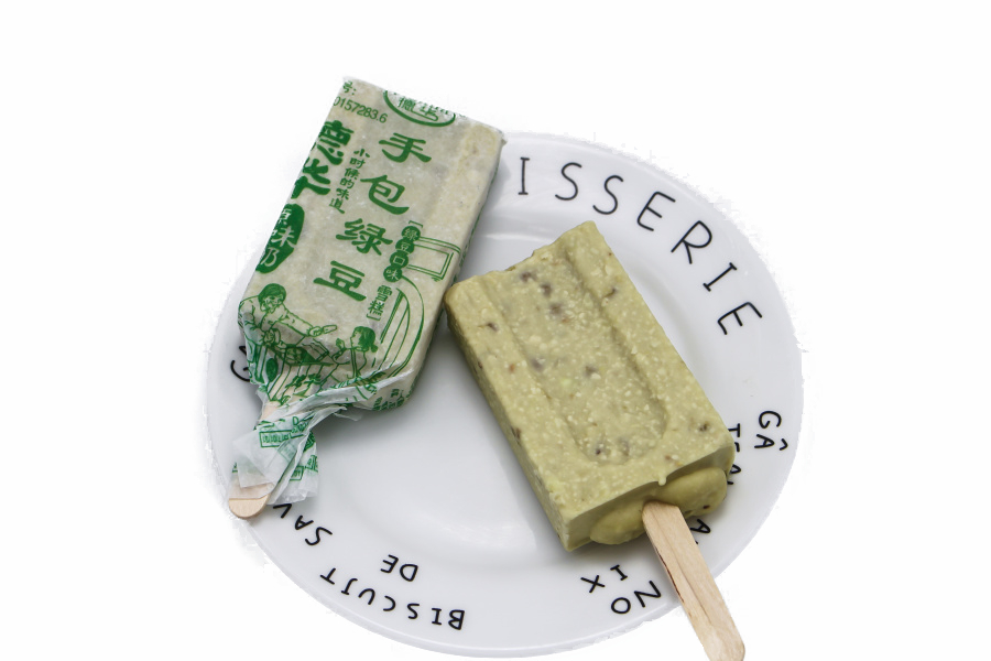 德华手包绿豆口味冰棍网红雪糕冰淇淋冰激凌冷饮冰淇淋