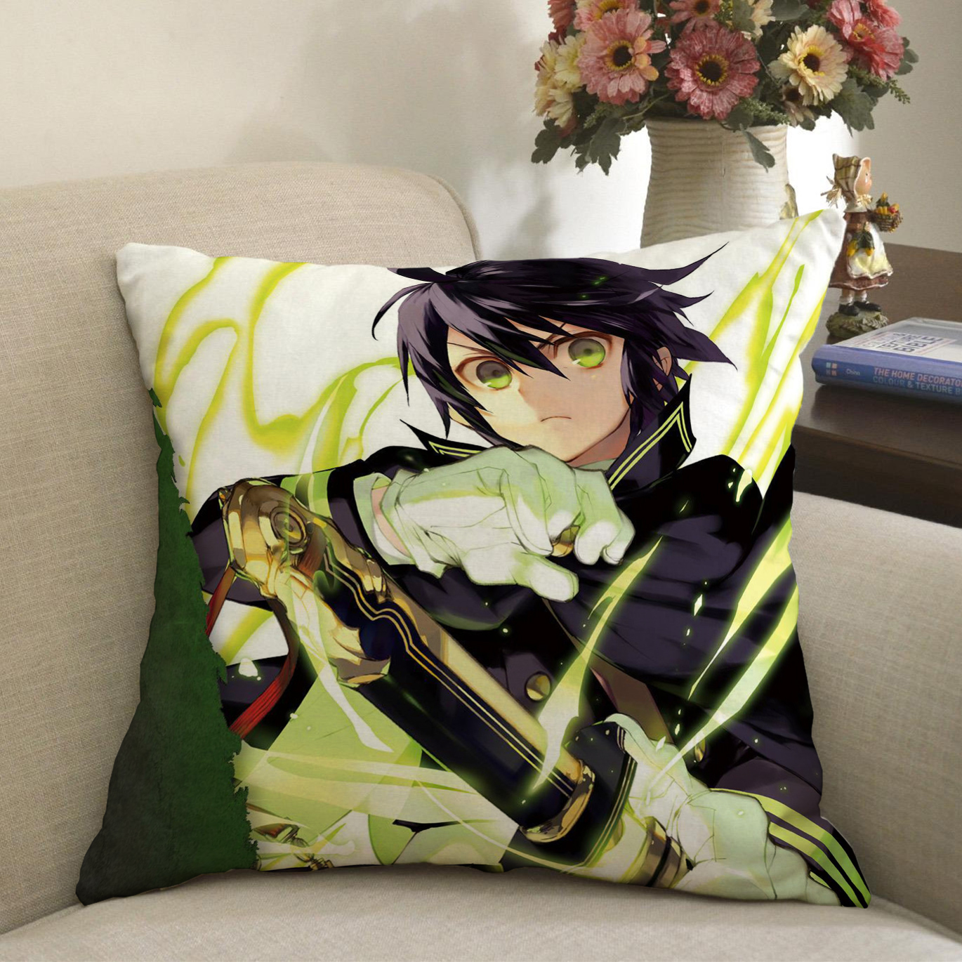 终结的炽天使抱枕百夜米迦尔优一郎一濑红莲周边耽美腐女生日礼物