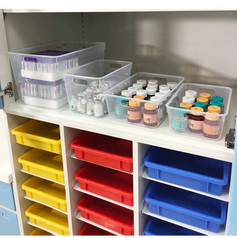 收纳输液框摆药盒医用分类护理医院液体护士药盒