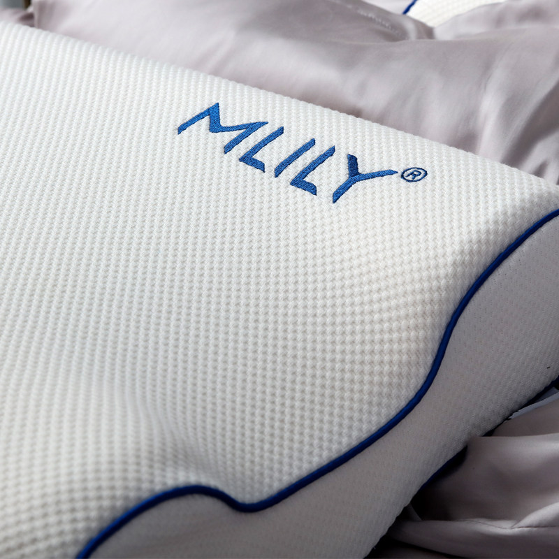 mlily梦百合幻蝶美容护颈记忆零压蝶形颈椎太空枕头