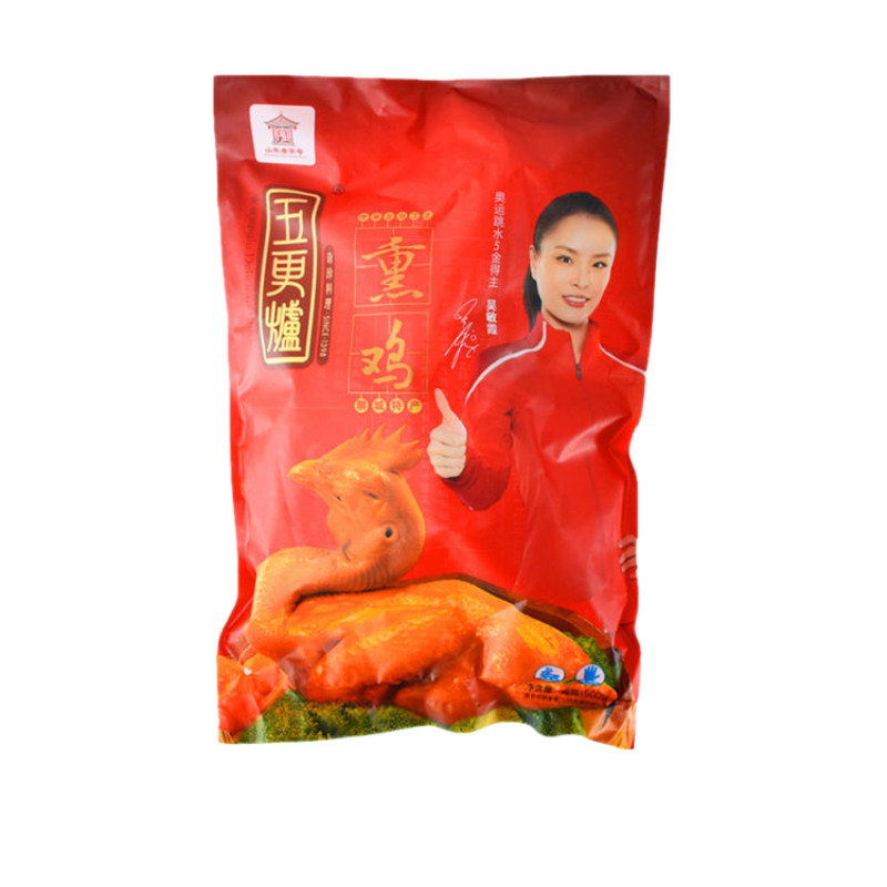 五更炉熏500g袋装山东聊城特产凤祥食品即食鸡肉零食