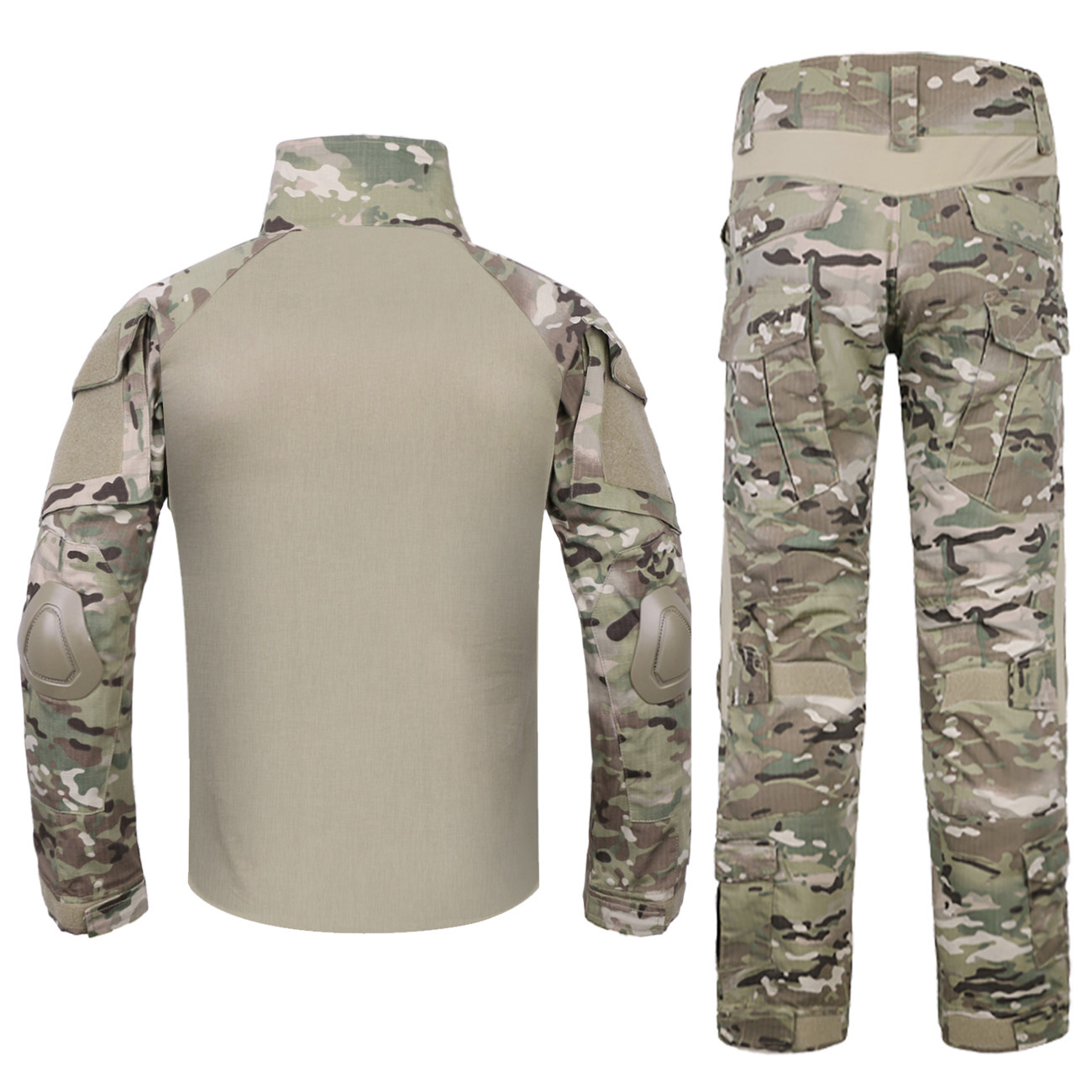 爱默生护膝蛙服战术cs野战套服作训版带emerson作训外套