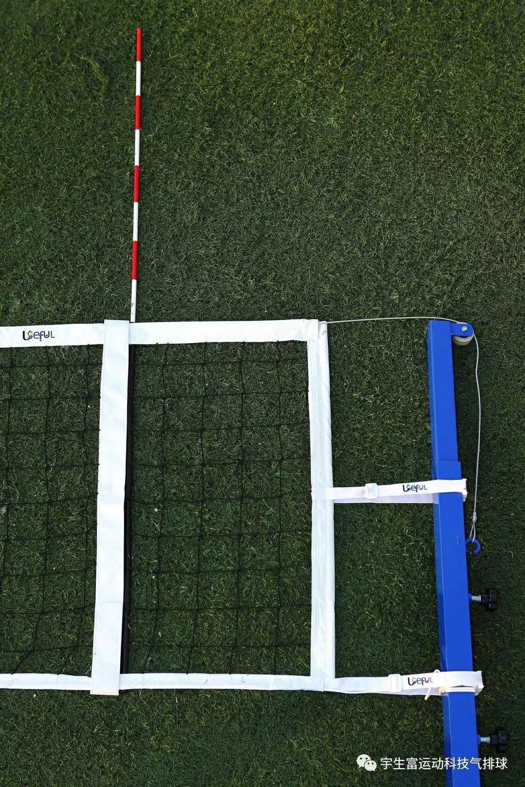 宇生富8003杆带包标志lvn001全套8002网架专用网专用排球球网