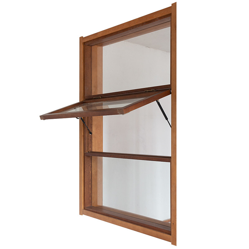 门店上翻实木橱窗民宿简约时尚纯原木窗景观其它窗