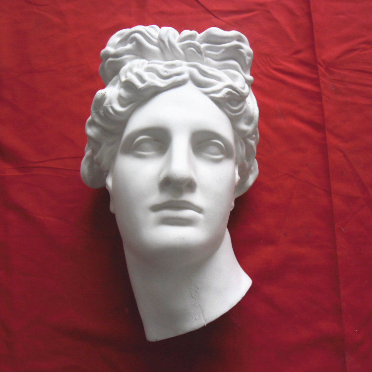 石膏五官厂家直销切面耳鼻鼻口4件一套圆面石膏像