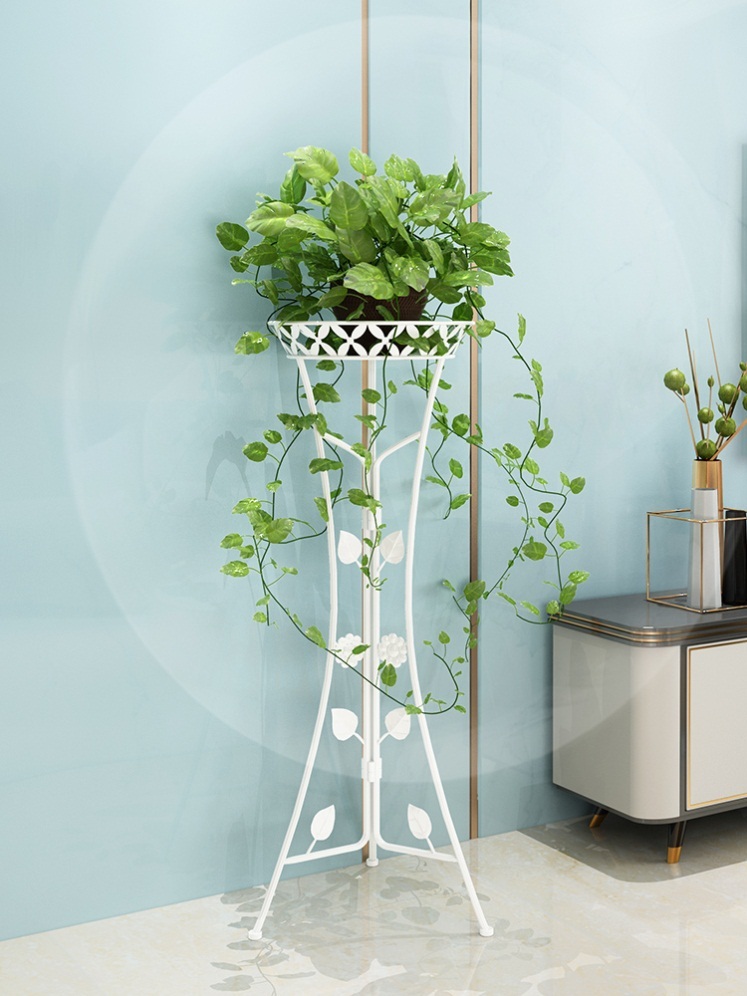 花架子家用室内客厅落地式简约置物架绿萝阳台吊兰花架