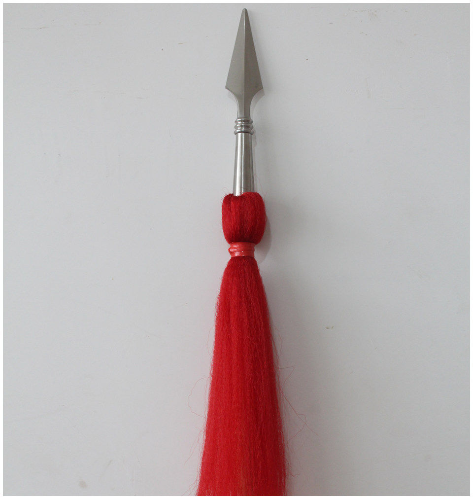 红缨枪武术训练表演霸王枪白蜡不锈不锈钢钢枪头无更多武术装备