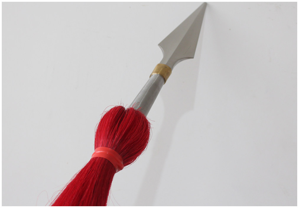 红缨枪武术训练表演霸王枪白蜡不锈不锈钢钢枪头无更多武术装备