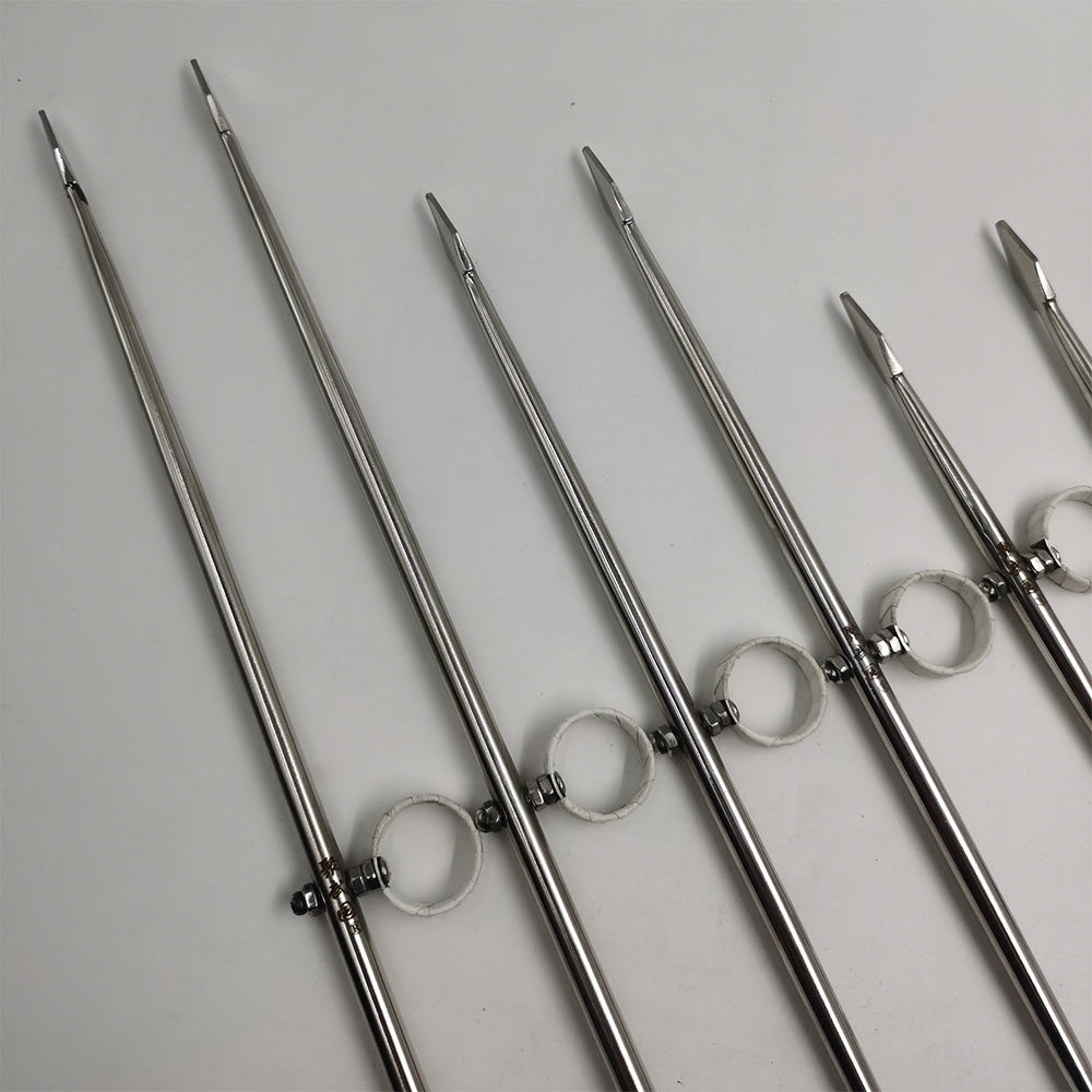 峨眉不锈钢武术针双锋挝奇门兵器免费刻字收纳更多武术装备