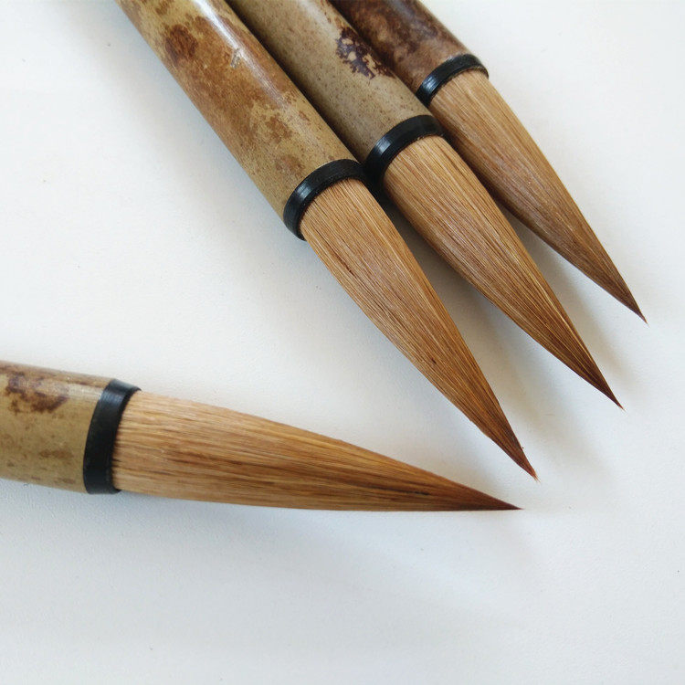 泾县龙华宣笔精品贡品狼毫书法楷书国画专用毛笔