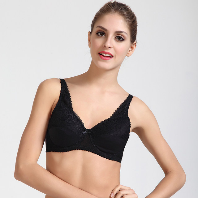 No steel ring silicone silk underwear special bra bra two-in-one breasts after cancer fake breasts summer occlusion No steel ring silicone silk underwear special bra bra two-in-one breasts after cancer fake breasts summer occlusion