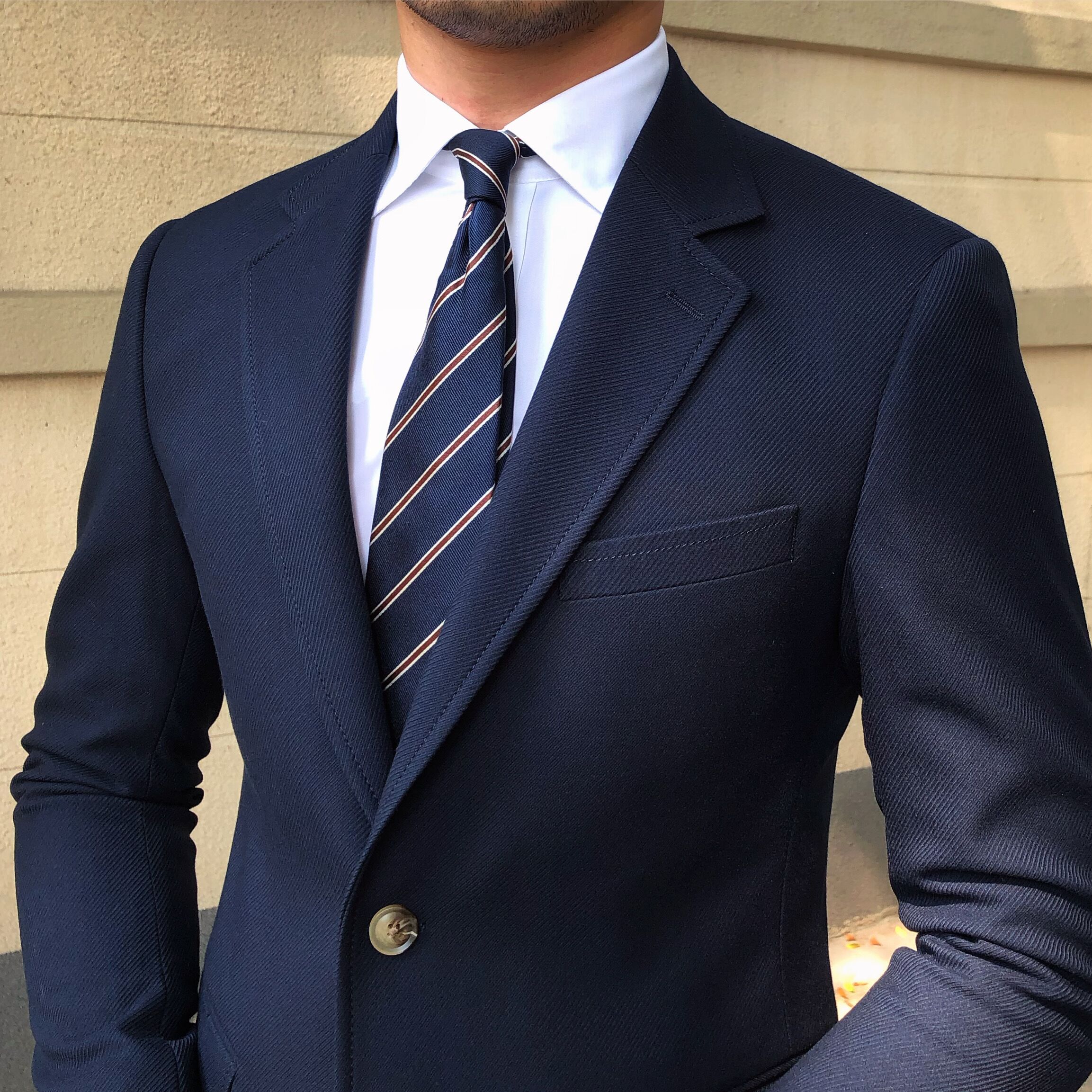 鹿三先生高质感男士修身休闲西服外套日常百搭西装新款商务便西潮