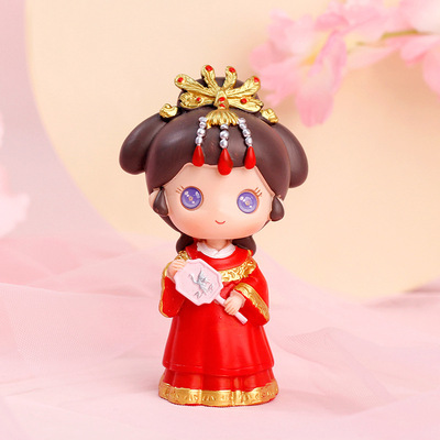 2020网红晓风映月一套汉服女孩手办摆件爱女生日礼物潮玩盲盒 原价19.