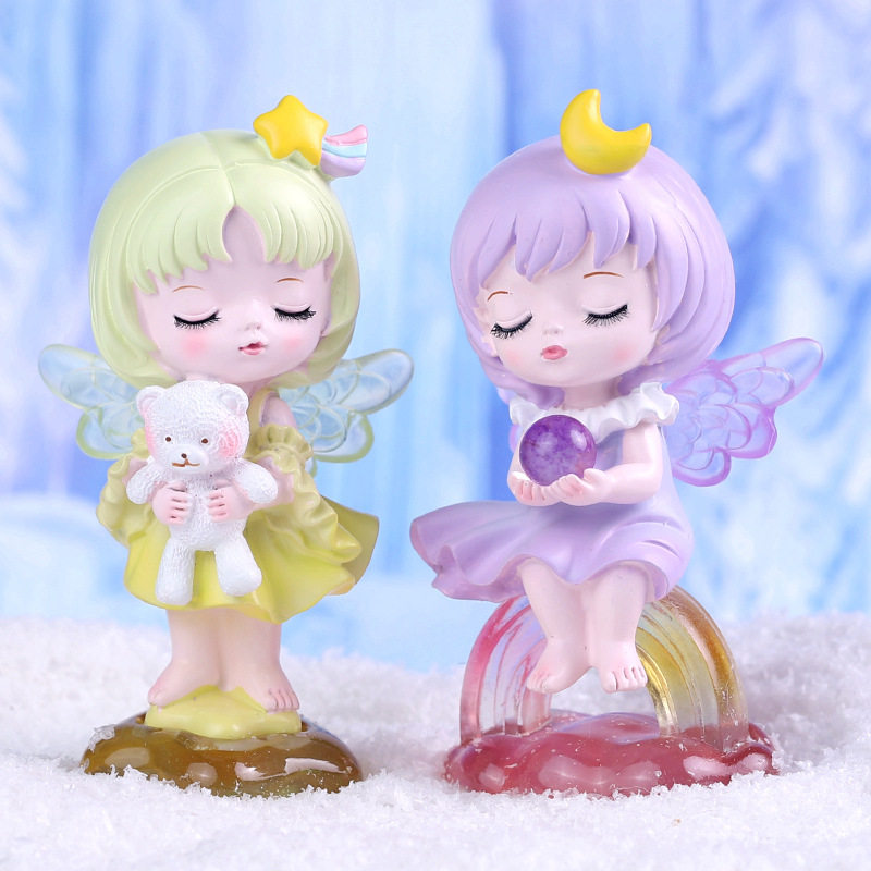 星月天使盲盒网红2022新款可爱女孩娃娃手办潮玩盲盒