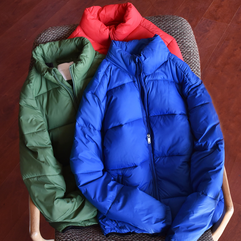 断码39元清库 轻便保暖舒适立领棉衣男面包服 冬装休闲厚棉服外套