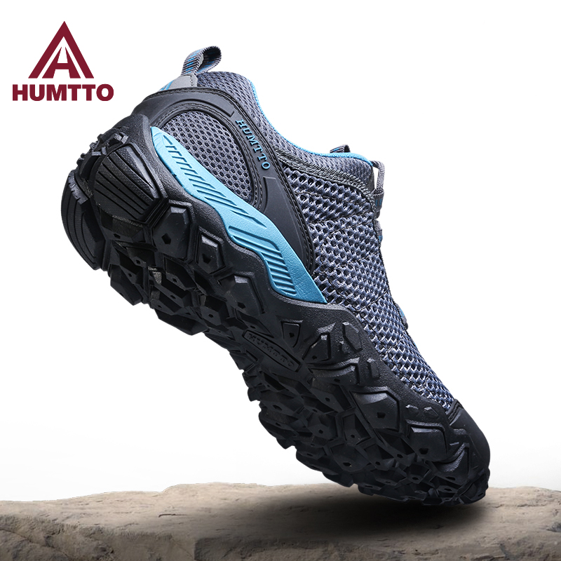悍途登山鞋男夏季户外鞋透气轻便爬山鞋户外运动网面防滑徒步鞋女