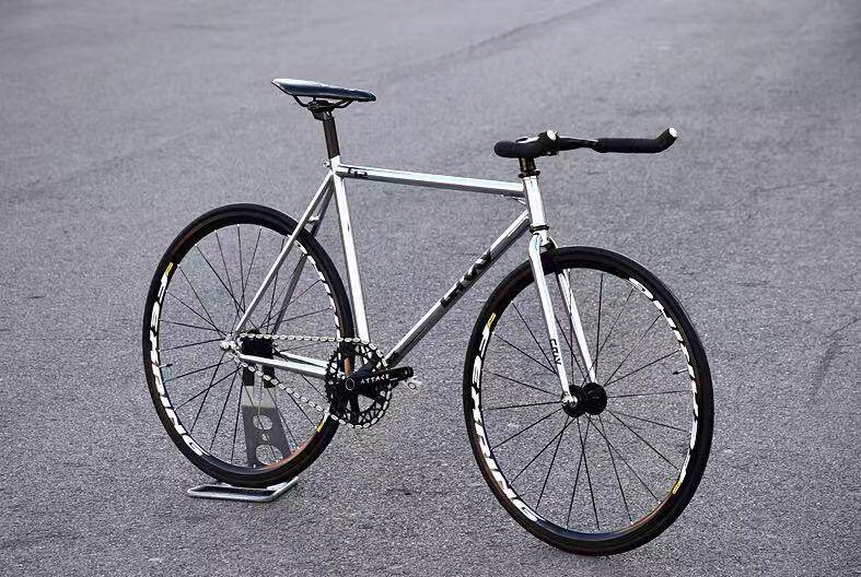 gray格雷死飞场地学生车倒骑死diy定制包邮非自行车车架